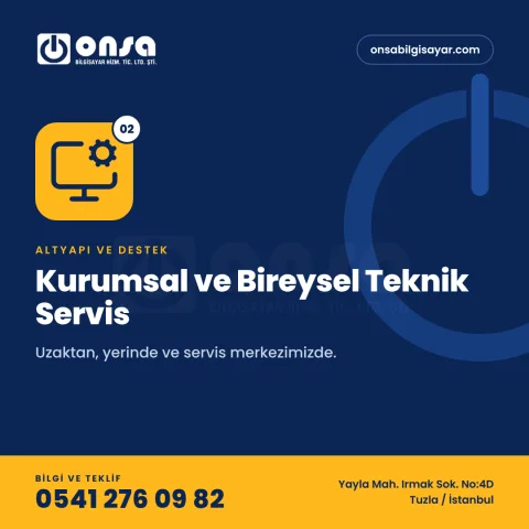 02. Kurumsal ve Bireysel Teknik Servis