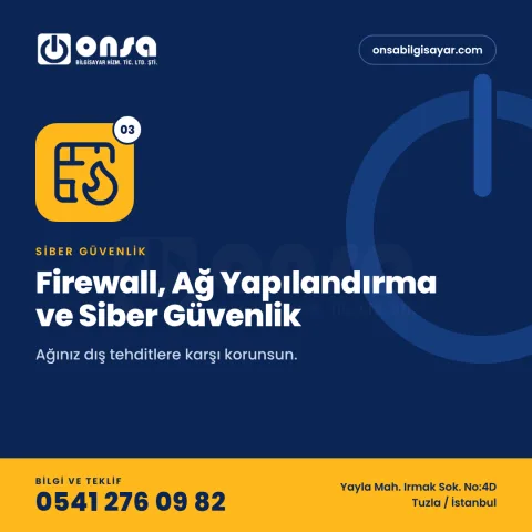 03. Firewall, Ağ Yapılandırma ve Siber Güvenlik