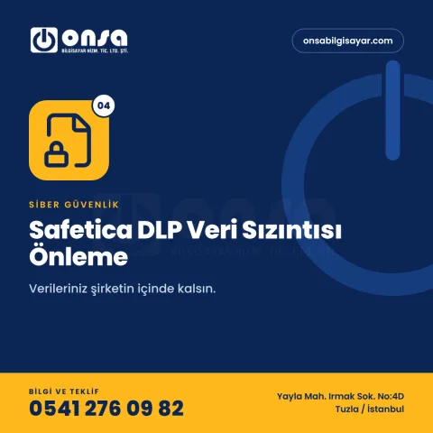 04. Safetica DLP Veri Sızıntısı Önleme