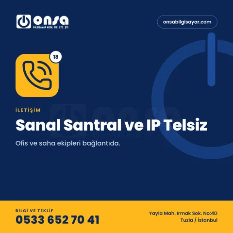 18. Sanal Santral ve IP Telsiz